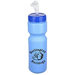 Sport Bottle with Straw Lid - 28 oz. - Colors