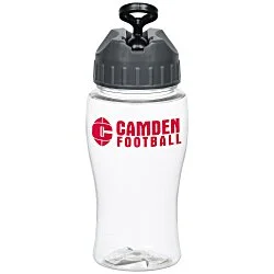 Clear Impact Poly-Pure Lite Bottle with Sport Lid - 18 oz.