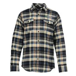 Burnside Yarn-Dyed Flannel Shirt - Men's