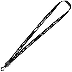Lanyard with Neck Clasp - 5/8" - 32" - Plastic Swivel Snap Hook - 24 hr