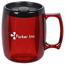 Courier Mug with Lid - 12 oz. - Translucent