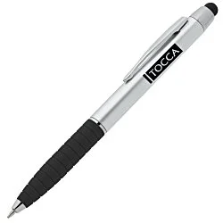 Laos Stylus Twist Pen - Silver - 24 hr