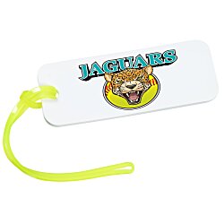 Rectangle Luggage Tag - 1-1/2" x 4" - Translucent - Full Color