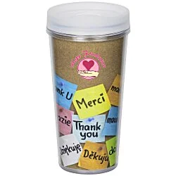 ThermalTraveler Tumbler - 16 oz. - Thank You Note