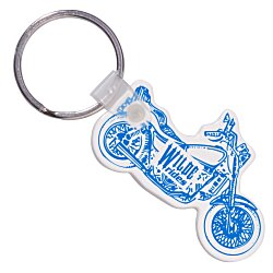 Motorcycle Soft Keychain - Opaque