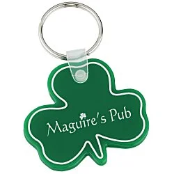 Shamrock Soft Keychain - Opaque