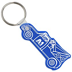 Tow Truck Soft Keychain - Opaque