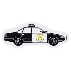 Flat Flexible Magnet - Police Car