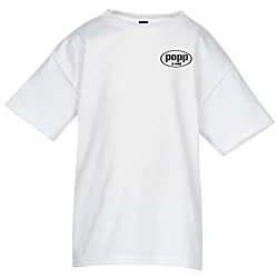 Hanes Perfect-T - Youth - White - Screen