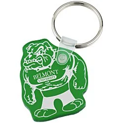 Bulldog Soft Keychain - Translucent