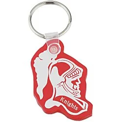 Knight Head Soft Keychain - Translucent
