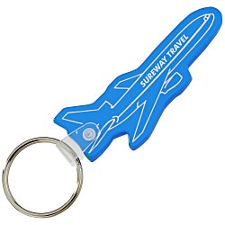 Airplane Soft Keychain - Translucent