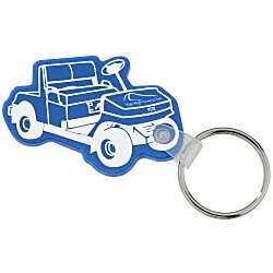 Golf Cart Soft Keychain - Opaque