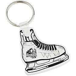 Hockey Skate Soft Keychain - Opaque