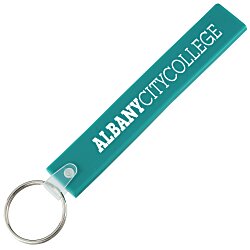 Long Rectangle Soft Keychain - Opaque