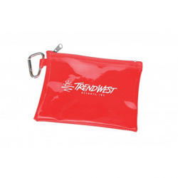 Large Translucent Pouch with Carabiner  Main Image