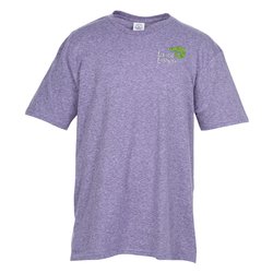 Snow Heather T-Shirt - Embroidered