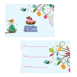 Pull Out Gift Card Holder
