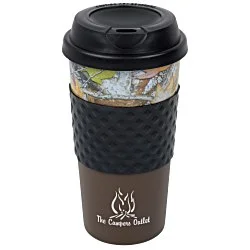 Color Banded Classic Coffee Cup - Camo - 16 oz.