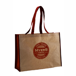 Recycled Paper Non-Woven Landscape Tote  Main Image
