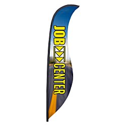 Sabre Sail Sign - 13' - One Sided - Replacement Graphic