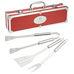 BBQ Set in Aluminum Case