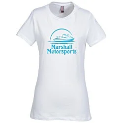 Perfect Weight Crew Tee - Ladies' - White