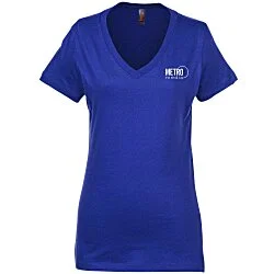 Perfect Weight V-Neck Tee - Ladies' - Colors