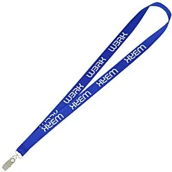 Value Lanyard - 3/4" - Metal Bulldog Clip