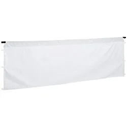 Standard 10' Event Tent - Half Wall Kit - Blank