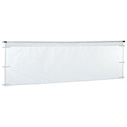Deluxe 10' Event Tent - Mesh Half Wall - Kit - Blank