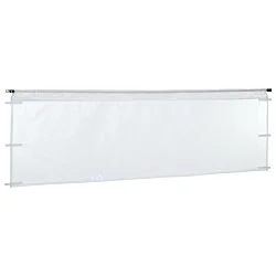 Deluxe 10' Event Tent - Mesh Half Wall Kit - Blank