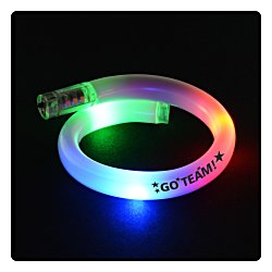 Flashing LED Tube Bracelet - Multicolor