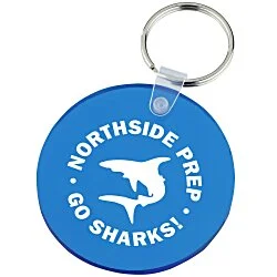 Round Soft Keychain - Translucent