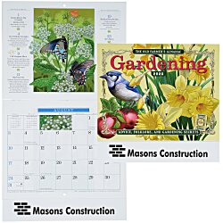 The Old Farmer's Almanac Calendar - Gardening - Stapled - 24 hr