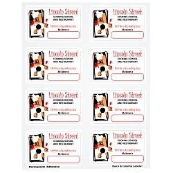 Quick & Colorful Sheeted Label - Rect 2-3/16" x 3-1/2"