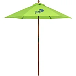 Wood Market Umbrella - 7'