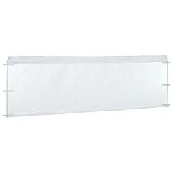 Deluxe 10' Event Tent - Mesh Half Wall - Blank