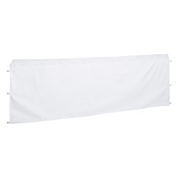 Deluxe 10' Event Tent - Half Wall - Blank