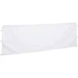 Premium 10' Event Tent - Half Wall - Blank