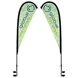 Deluxe 10' Event Tent - Sail Sign Banner Kit - Two Sided