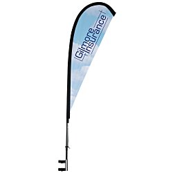 Premium 10' x 15' Event Tent - Sail Sign Banner Kit - One Sided