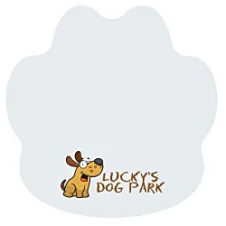 Souvenir Sticky Note - House - Paw - 25 Sheet