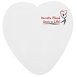 Souvenir Sticky Note - Heart - 25 Sheet