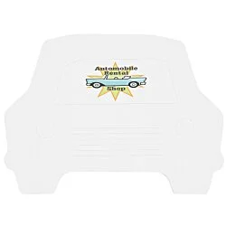 Souvenir Sticky Note - Car - 25 Sheet