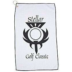 Microfiber Waffle Golf Towel - 26" x 16"