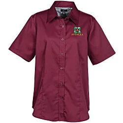 Willshire Twill Short Sleeve Dress Shirt - Ladies'