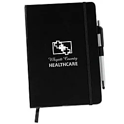 Snap Notebook with Stylus Pen