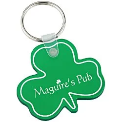 Shamrock Soft Keychain - Translucent