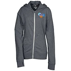 Garner Full-Zip Lightweight Hoodie - Ladies' - Embroidered - 24 hr